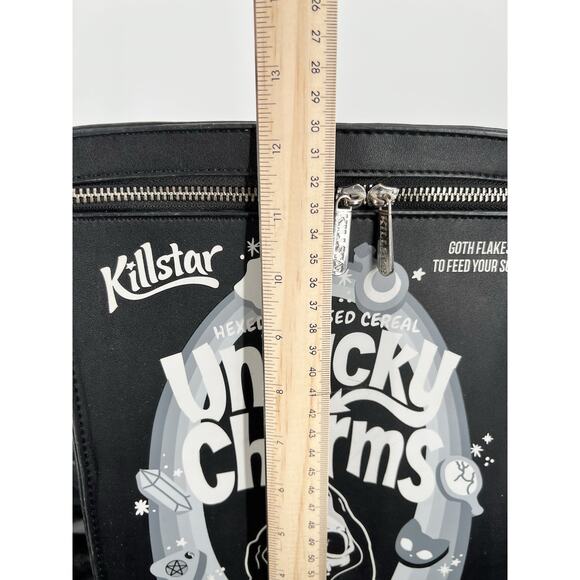 Killstar Unlucky Charms Grim Reaper Punk Goth Backpack Purse main image 8